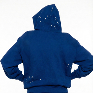 เสื้อฮู้ดดี้โอเวอร์ไซส์ผ้าฝ้ายเฟรนช์เทอร์รี่เนื้อหนา ปี 2026  แบบมีกระเป๋า  ลายพิมพ์ 3 มิติ  สำหรับเสื้อฮู้ดดี้แขนยาว - Product Image 3