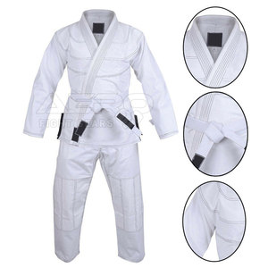 Uniforme BJJ GI sur mesure de conception professionnelle pour hommes Logo avant de haute qualité Arts martiaux portent le dernier modèle - Product Image 2