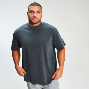 Camiseta de Corte Regular con Lavado Ácido, 100% Algodón, Secado Rápido, Transpirable, Ecológica, Personalizable con Logotipo Frontal, Directo de Fábrica - Product Image 3