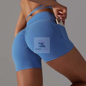 Women Compression Shorts High Waist Workout Yoga Compression Shorts Ladies 100% Polyester Tight Yoga Shorts Women's - Product Image 2