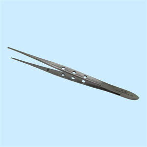 Pinces à tissus chirurgicales Cushing, dents, 7 pouces, droites, instrument chirurgical pour usage médical - Product Image 3