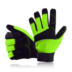 Vente chaude Prix bas Gants de mécanicien automobile en cuir véritable résistant Gants de travail industriels utilitaires personnalisés pour l'extérieur - Product Image 1