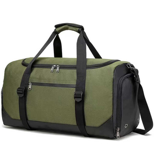 Bolsa de Lona Personalizada para Viajes, Gimnasio, Deportes, Impresión por Sublimación, Poliéster Impermeable, Bolsa de Fin de Semana, Logotipo Bordado, Diseño con Bolsillo para Zapatos - Product Image 2