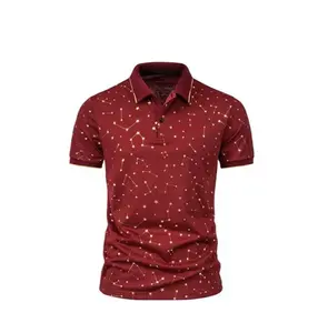 Erkek moda baskılı Polo GÖMLEK ile Polyester % 100% Polo tişört Online alışveriş toptan fiyat bangladeş