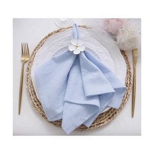 Servilletas de Algodón Bordadas Personalizadas 2026, Colores Pastel, Más Vendidas, Paños Decorativos para Encimera, Regalo de Inauguración de Casa - Product Image 5