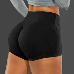 Pantalones cortos de Yoga para mujer, pantalones deportivos para correr, cinco pantalones, gimnasio, ciclismo, trotar, Base de entrenamiento, pantalones de Fitness de talla grande de estiramiento alto - Product Image 5