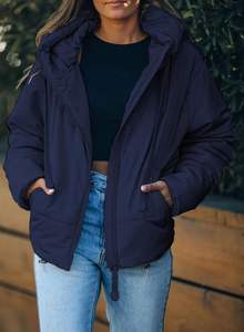 Precio bajo Colección Invierno 2025 Chaqueta acolchada funcional Estilo Con capucha Chaquetas acolchadas de algodón informales en blanco para hombres - Product Image 3