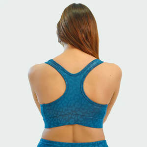 Vente en gros taille XXL 2 pièces ensembles de fitness pour femmes à haute élasticité logo personnalisé soutien-gorge legging avec pantalon style combinaison de yoga pour femmes - Product Image 4