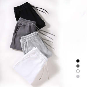 กางเกงวอร์มผู้ชายผ้าขนสัตว์น้ำหนักเบา ระบายอากาศได้ดี ทรงหลวม สไตล์ลำลอง ใส่เล่นกีฬา ทรงขาตรง แฟชั่นฤดูใบไม้ร่วง - Product Image 4