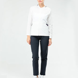 Top Trending moda mujer Zip Up chándal última moda mujer dos piezas cremallera última moda Chándal conjunto - Product Image 3