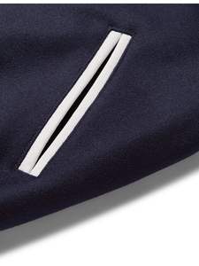 Blouson universitaire pour hommes de haute qualité avec logo personnalisé pour hommes blouson bombardier de baseball Letterman College avec fermeture à poches boutonnées - Product Image 4