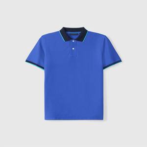 Venta caliente de la mejor calidad liso teñido patrón sólido de punto polos de los hombres OEM personalizado camisas de los hombres para reuniones formales - Product Image 6
