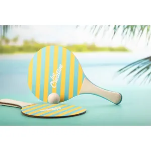 CreaShot Racchetta da Spiaggia Ecologica, Gadget Innovativi Eco-Friendly per Giochi da Spiaggia - Product Image 2