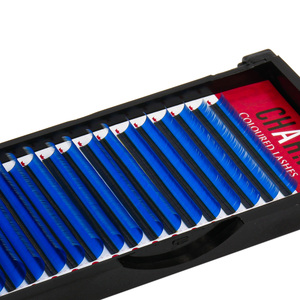 Extensiones de pestañas CharmLash, venta al por mayor, extensiones de pestañas de colores coreanos, pestañas de visón esponjosas completas con embalaje personalizado cómodo - Product Image 3