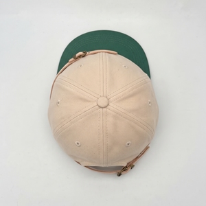 Casquette de baseball décontractée non structurée à 6 panneaux, doublée satin, bicolore, réglable, style Dad Hat, avec fermeture à boucle et snapback, pour toutes les saisons - Product Image 6