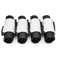 Adaptateur de type 2 à type 1, prise IEC62196, connecteur de chargeur de véhicule électrique, AC 230V, IP55/IP65, pour voitures J1772 et stations publiques