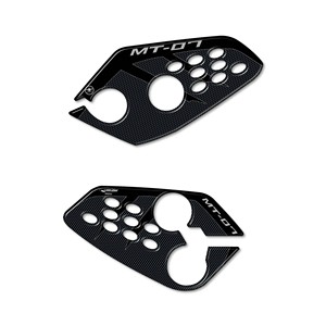 Adesivi 3D per bicicletta Kickstand protettori compatibili con Yamaha MT-07 motocicli 2014-2023 - Product Image 1