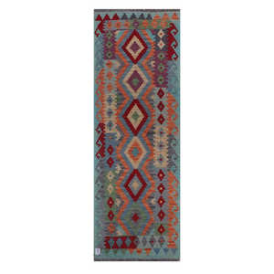 Tapis de couloir Maimana Afghanistan Kilim 236 x 81 cm - Product Image 1