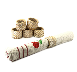 Servilletero 100% Servilleteros de ratán natural para cocina y hogar Hoteles y restaurantes usados Precios al por mayor - Product Image 3