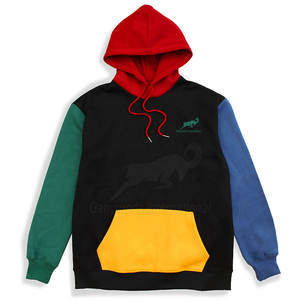 Sudaderas Gruesas con Bloques de Color, Sudadera Cálida de Forro Polar, Atuendo de Invierno, Sudaderas con Bloques de Color, Fabricación en Pakistán - Product Image 1