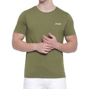 Camiseta de cuello redondo de algodón suave de alta calidad logotipo personalizado manga corta ajuste cómodo tela transpirable para Hombres estilo diario - Product Image 1