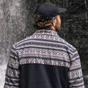 เสื้อสวมหัวขนแกะซิปไตรมาสสำหรับผู้ชายใส่สบายและอบอุ่นเหมาะสำหรับชุดลำลองและกิจกรรมกลางแจ้ง - Product Image 4