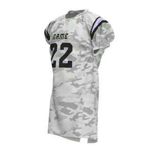 Customizable 100% Polyester American <b>Football</b> Uniforms Breathable Plus <b>Size</b> Sets Short Sleeves Fully Sublimation Printed Front - Product Image 5