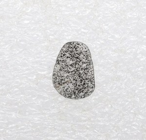1.00 ct. Poivre de sel naturel gris-noir diamant plat coupé en tranche pour bague de fiançailles ou bijoux en diamant diamants en vrac pour elle - Product Image 6