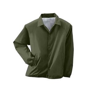 เสื้อโค้ชแจ็คเก็ต น้ำหนักเบา กันลม สำหรับกีฬากลางแจ้ง ขายส่ง มีบริการ OEM - Product Image 4