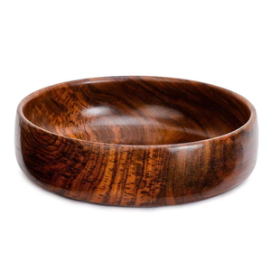 ชามไม้ทำมือ ของตกแต่งครัวสไตล์เรสติก - Product Image 3
