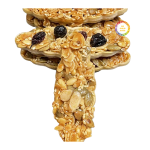 Biscuit Nut Boat avec une base légère et une couche croquante de noix, facile à ranger et à servir pour les besoins quotidiens de collation - Product Image 5