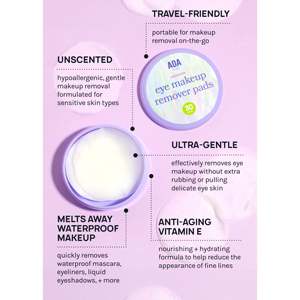 Discos Desmaquillantes Sin Perfume A3shop AOA, Producto Premium a Base de Agua para una Eliminación Suave - Product Image 2