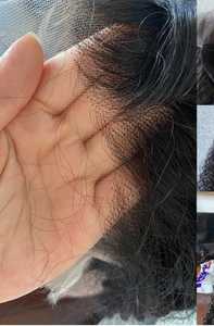 ผมแท้เรมี่อินเดีย5X5 4X4ปิดลูกไม้ HD - Product Image 2