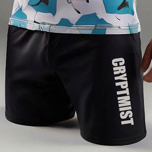 Rashguard unisexe à manches courtes personnalisable, imprimé par transfert thermique, respirant, écologique, séchage rapide, MMA BJJ OEM - Product Image 5