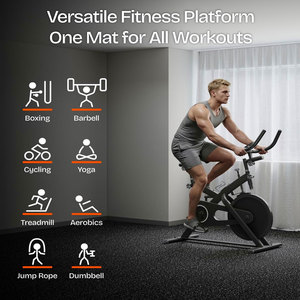 New Arrival Rubber <b>Interlocking</b> Gym <b>Tiles</b> Heavy Duty <b>Floor</b> Mats Rubber <b>Interlocking</b> Gym <b>Tiles</b> Easy Install With Strong Grip - Product Image 3