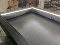 Auvent en aluminium auvent imperméable pour porche extérieur en verre Auvents en métal pour fenêtre Pare-soleil en métal pour porches imperméables Support