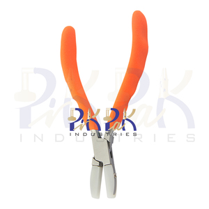 Mordazas de nailon de 145mm, alicates de punta plana, mandíbulas lisas, empuñadura de dedo de resorte, manijas de espuma para joyería, envoltura de alambre, circlip de pesca - Product Image 6