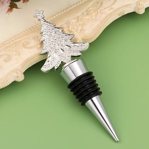 Christmas <b>Wine</b> Stopper Unique Christmas Tree Alloy <b>Wine</b> Bottle Stopper for Xmas Decor Winter Decor Holiday Wedding Party Supply - Product Image 3