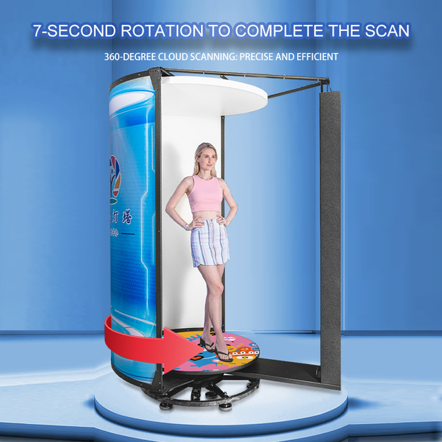 Shiguangdengta USB 3D Body Scanner with 7-Second Scan for 3D Model Printing in Stock