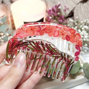 หวีสำหรับใช้ทำจากวัสดุเรซินหวีช่างตัดผมมืออาชีพ - Product Image 5