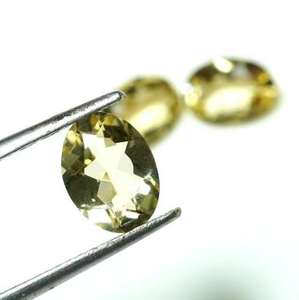 Piedra Preciosa Ovalada Facetada de Labradorita Amarilla Natural de Alta Calidad, 8 mm, Calibrada, Pulida, Tallada en África para Tamaño Personalizado - Product Image 2