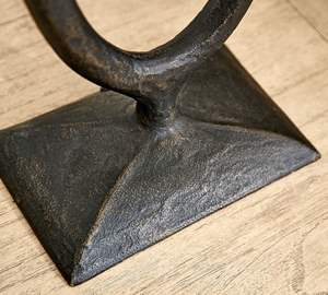 Artistic Metal Table Lamp with Custom <b>Shade</b> Accents Elegant Home and Bedroom Decor - Product Image 2