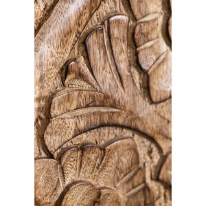 Tête de lit en bois de manguier massif industriel avec rangement et hauteur réglable, design moderne, polyvalent pour chambre à coucher et salon - Product Image 6