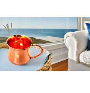 Mule de Moscou en métal pur cuivre tasse à boire thé eau article de cuisine - Product Image 4