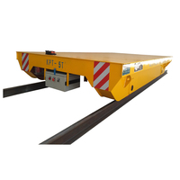 Nouvelle charrette plate à rail en acier de 5 tonnes, chariot de transfert à câble, télécommande sans fil à commande manuelle, capacité personnalisable