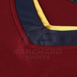 Camiseta de Baloncesto Deportiva Transpirable de Secado Rápido con Logotipo Personalizado para Hombre, Camiseta de Baloncesto de Malla Deportiva - Product Image 3