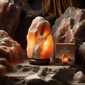 Embalaje personalizado 20-30 kg lámpara de sal del Himalaya orgánica Natural Feng Shui Cruz flor hogar Musical religioso Musical - Product Image 6