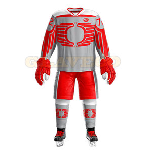Uniforme de Hockey sobre Hielo de Alta Calidad, Precio Económico, Gran Cantidad, 100% Poliéster, Transpirable, Ecológico, de Secado Rápido - Product Image 2