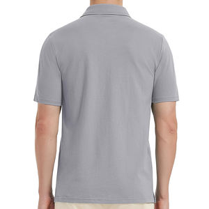 Golf de manga corta para hombre de alta calidad para Polos logotipo personalizado nuevo diseño transpirable estilo informal de talla grande - Product Image 3