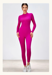 Combinaison femme, combinaisons de fitness, danse, gym, qualité côtelée, combinaison une pièce, vêtements de sport actifs - Product Image 4